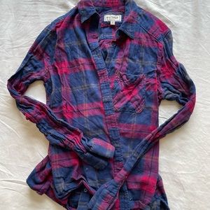 EXPRESS XS BOYFRIEND FLANNEL